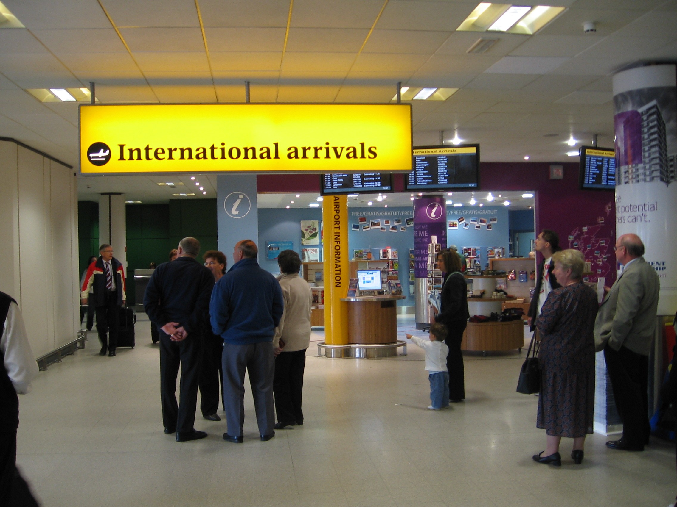 Arrival Information at London Luton Airport