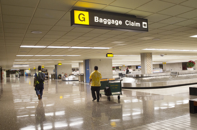 Baggage Claim at London Luton Airport