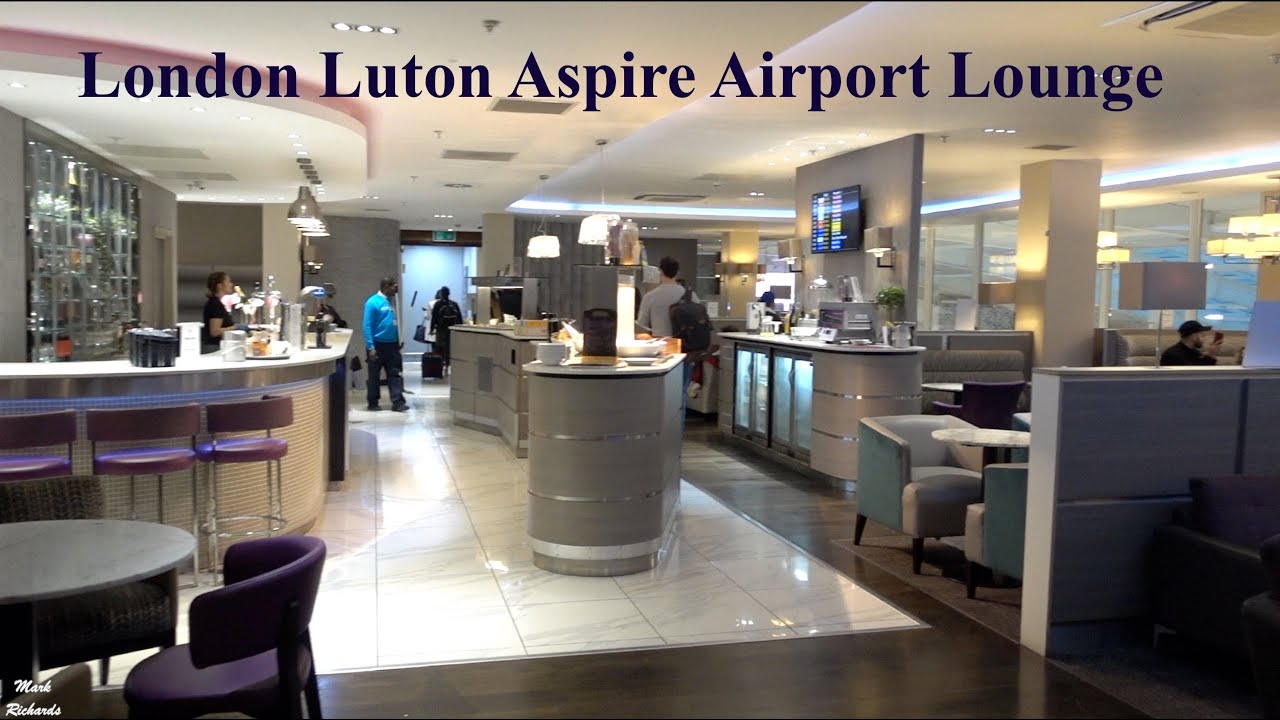 Lounges at London Luton Airport: