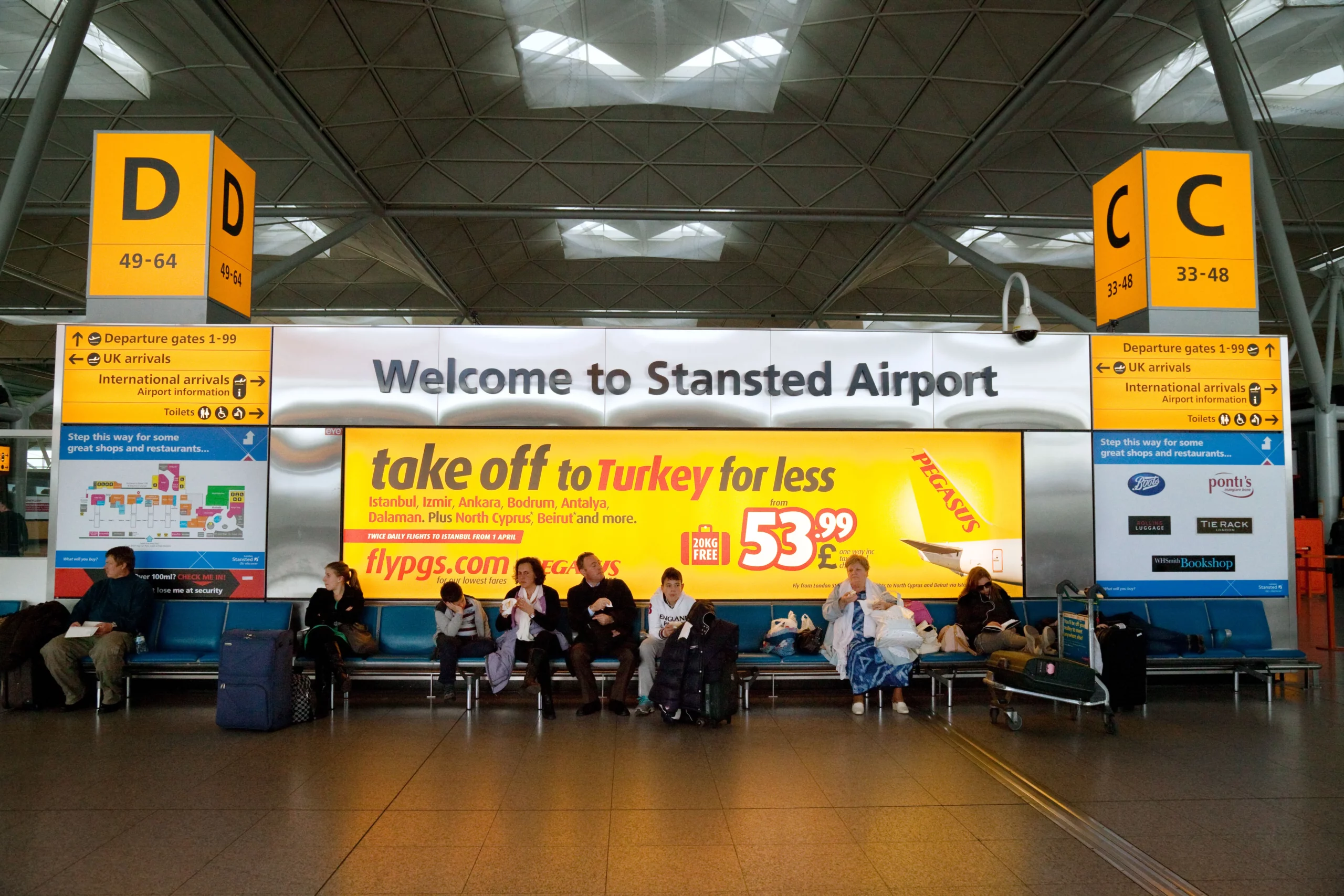 Stansted Airport Arrivals