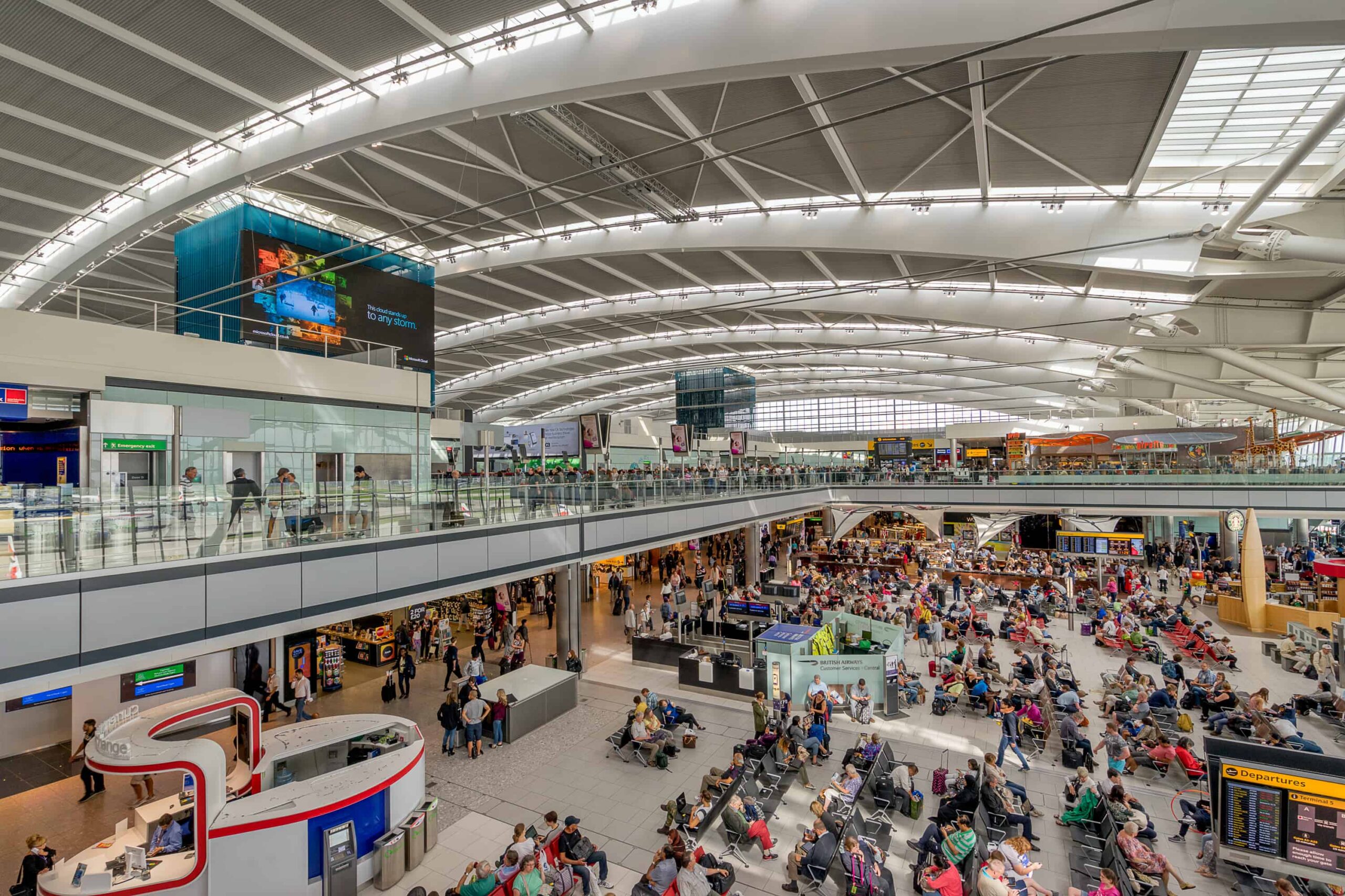 Terminal Facilities at Heathrow Airport